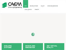 Tablet Screenshot of caem.net